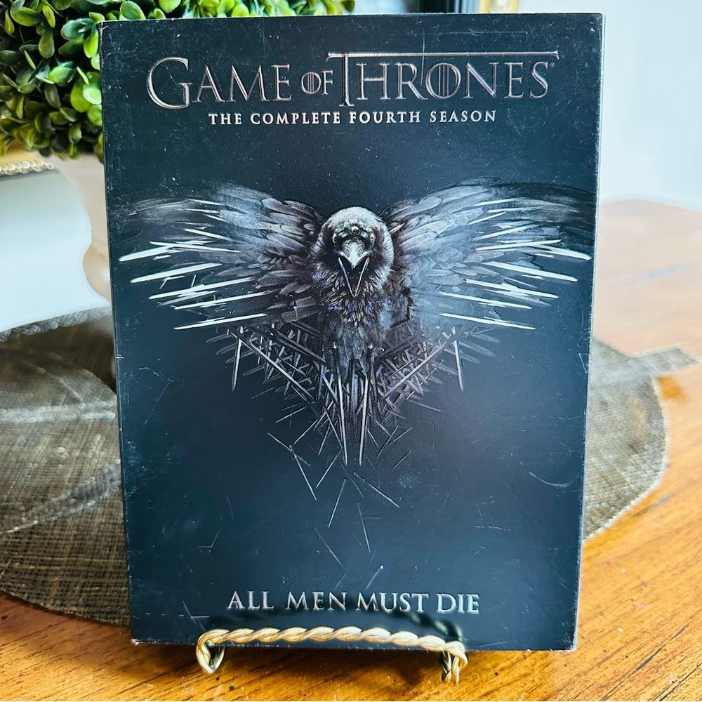 💚 GAME OF THRONES THE COMPLETE 4TH SEASON : ALL MEN MUST DIE 5 DISC BLU-RAY